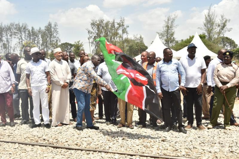 Rigathi Gachagua Flags off Bags of Subsidized Fertilizers.